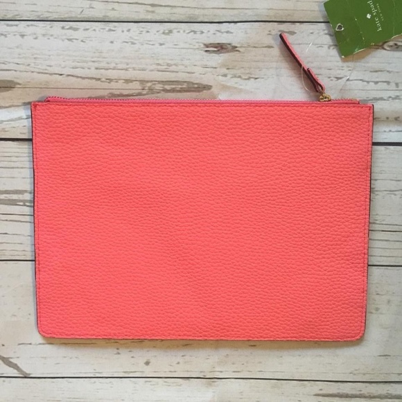 Kate Spade Bridge Place Gia Bow Clutch Pouch - Picture 5 of 6